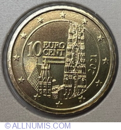 Image #2 of 10 Euro Cent 2021