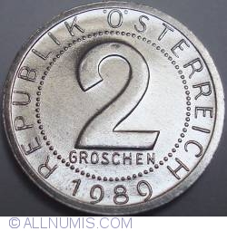 2 Groschen 1989