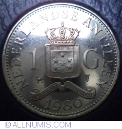 Image #1 of 1 Gulden 1980