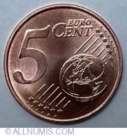 Image #1 of 5 Euro Cent 2023