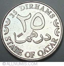 Image #1 of 25 Dirhams 2003 (AH 1424) (١٤٢٤ - ٢٠٠٣)