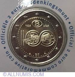2 Euro 2026 - 100th Anniversary - Belgian National Railway Company (NMBS/SCNB)