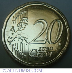 20 Euro Cent 2020 D