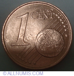 Image #1 of 1 Euro Cent 2017 J