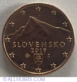 1 Euro Cent 2019