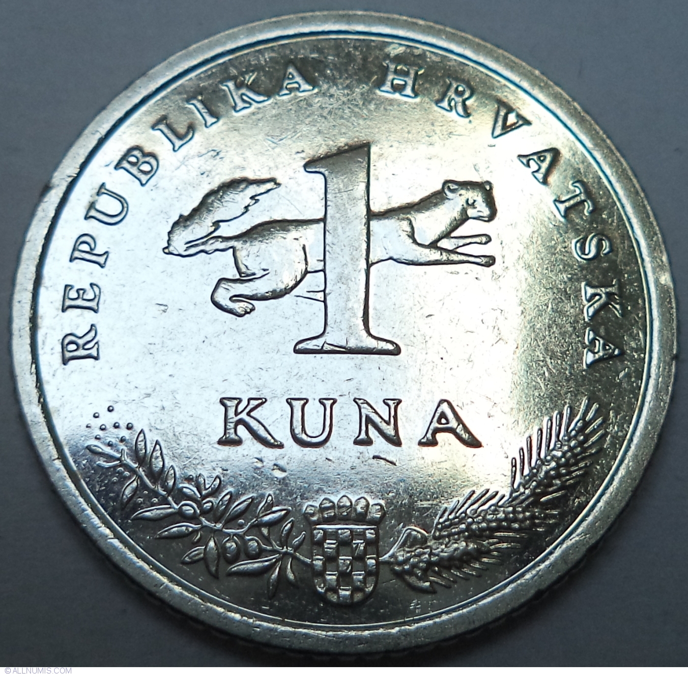 1 Kuna 2015, Republic - 1993- - 1 Kuna - Croatia - Coin - 41512