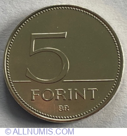 Image #1 of 5 Forint 2021 - 75th Anniversary - Forint  - Letter F