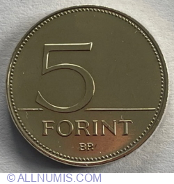 5 Forint 2021 - 75th Anniversary - Forint  - Letter I