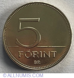 Image #1 of 5 Forint 2021 - 75th Anniversary - Forint  - Letter T