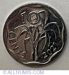 10 Cents 2021 eSwatini.