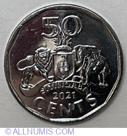 Image #1 of 50 Cents 2021 eSwatini.