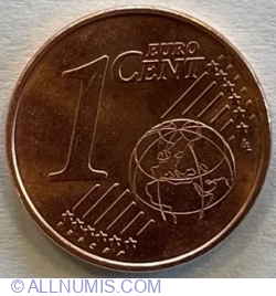 Image #1 of 1 Euro Cent 2021 J
