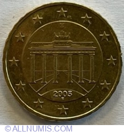 10 Euro Cent 2005 F