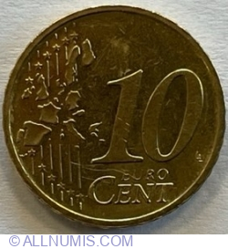 10 Euro Cent 2005 F