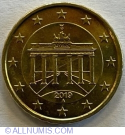 Image #2 of 10 Euro Cenţi 2019 A