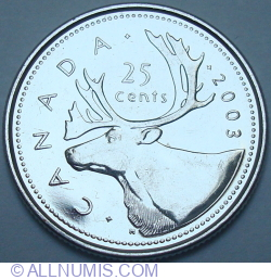 25 Cents 2003 P