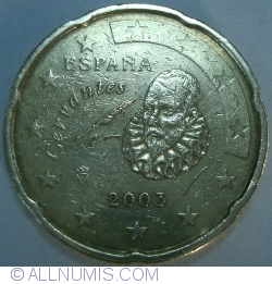 Image #2 of 20 Euro Centi 2003