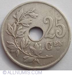 25 Centi 1921 Belgie