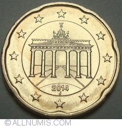 Image #2 of 20 Euro Cent 2014 J