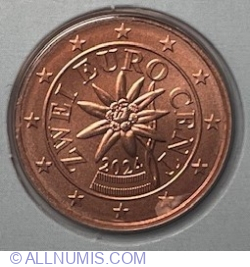 Image #2 of 2 Euro Cent 2024