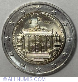 2 Euro 2026 - 100th Anniversary - Academy of Athens