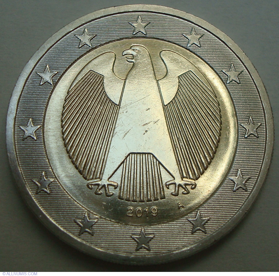 2 euro münze adler 2019 wert