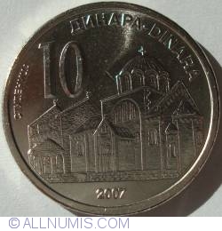 10 Dinars 2007