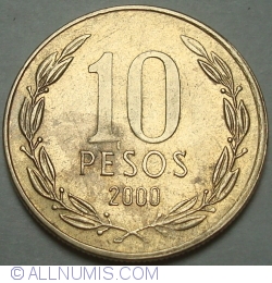 10 Pesos 2000
