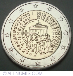 Image #2 of 2 Euro 2015 G - 25th Anniversary - German Unification