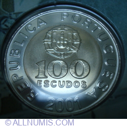 Image #1 of 100 Escudos 2001