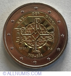 Image #2 of 2 Euro 2023 J - 1275th Anniversary - Birth of Charlemagne