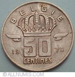 50 Centimes 1976 (Belgie)