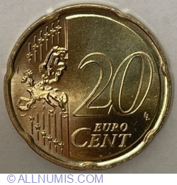 20 Euro Cent 2026 A