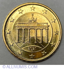 10 Euro Cent 2021 F