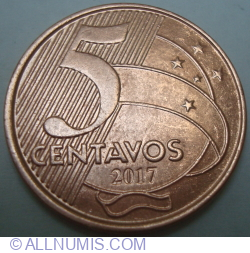 Image #1 of 5 Centavos 2017