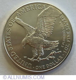 Image #1 of American Silver Eagle 2022