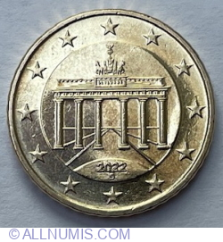 Image #2 of 50 Euro Centi 2022 D