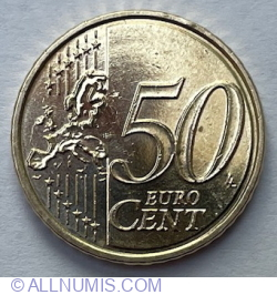 Image #1 of 50 Euro Cent 2022 D