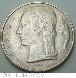 Image #2 of 5 Francs 1970 (België)