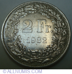 Image #1 of 2 Francs 1982