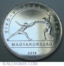 Image #2 of 50 Forint 2019 - World Fencing Championships, Budapest