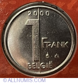1 Franc 2000 - (Belgie)