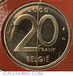 20 Francs 2000 - (Belgie)