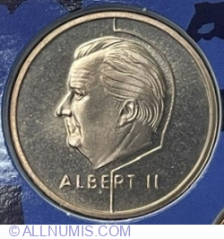 20 Francs 2000 - (Belgique)