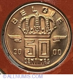 50 Centimes 2000 (Belgie)