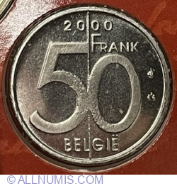 Image #1 of 50 Francs 2000 - (Belgie)