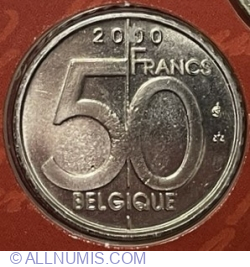 Image #1 of 50 Francs 2000 - (Belgique)