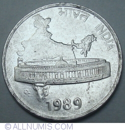 Image #2 of 50 Paise 1989 (C)