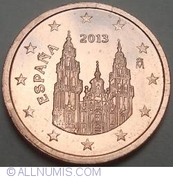 Image #2 of 2 Euro Cenţi 2013