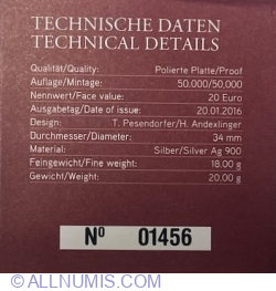 20 Euro 2016 - Opera Ball of Vienna